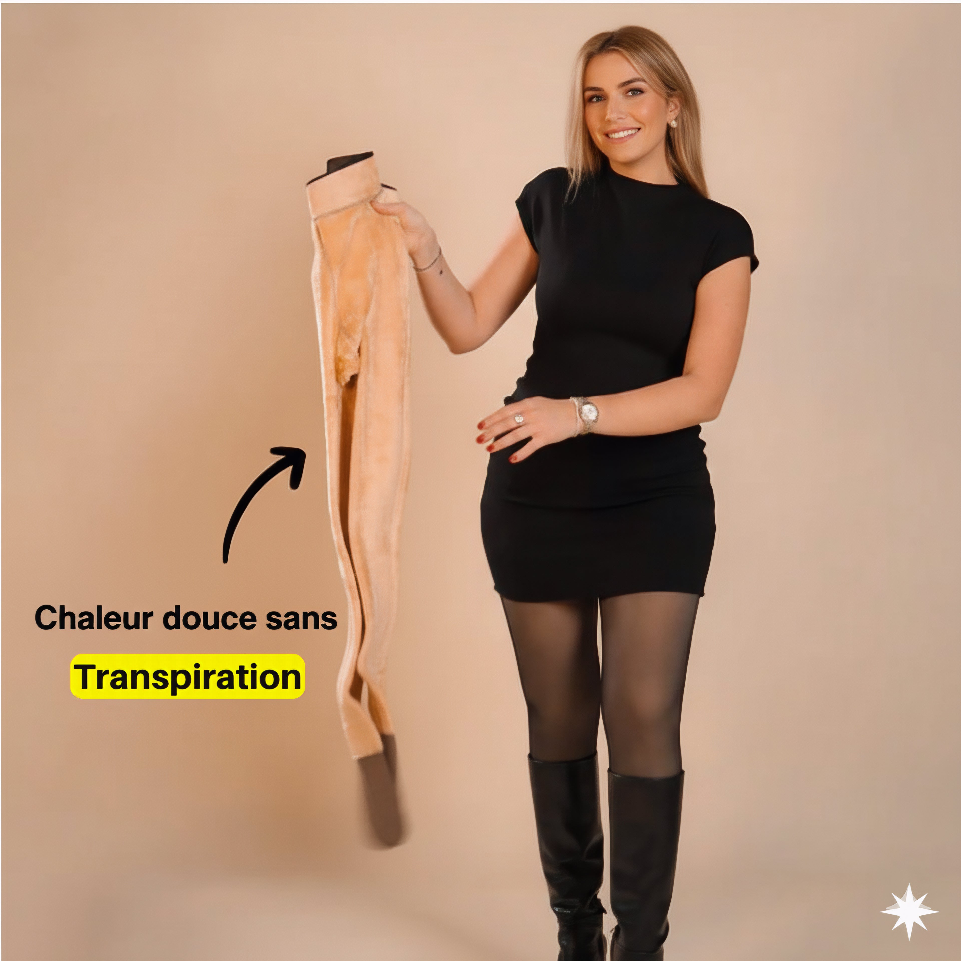 Noemie-Paris | Collant Chauffant